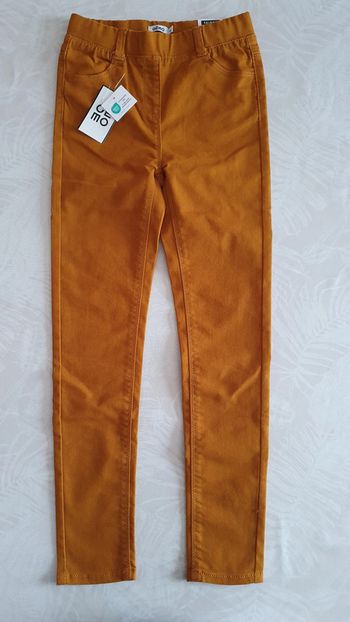 Jean/pantalon skinny 10 ans couleur moutarde