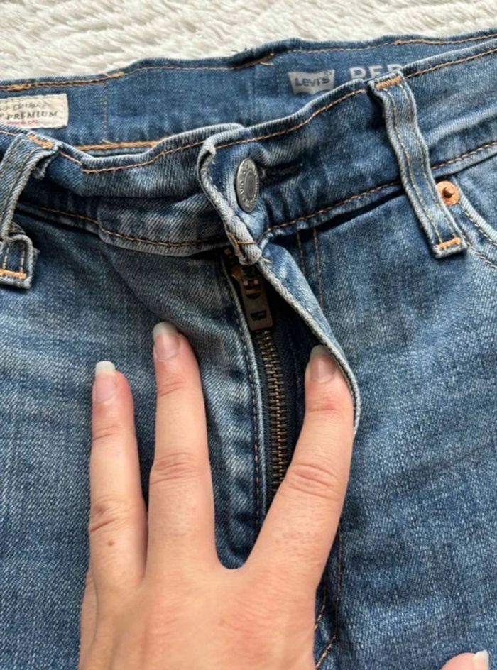 Jean Levi’s lot 502 tapered fit fuselé slim W30 L32 M/40 Premium Performance homme bleu clair - photo numéro 8