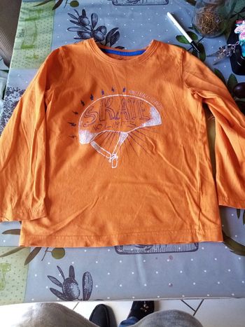 Tee shirt manche longue skate 7/8A