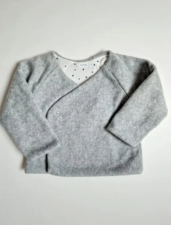 Gilet chaud polaire à étoiles