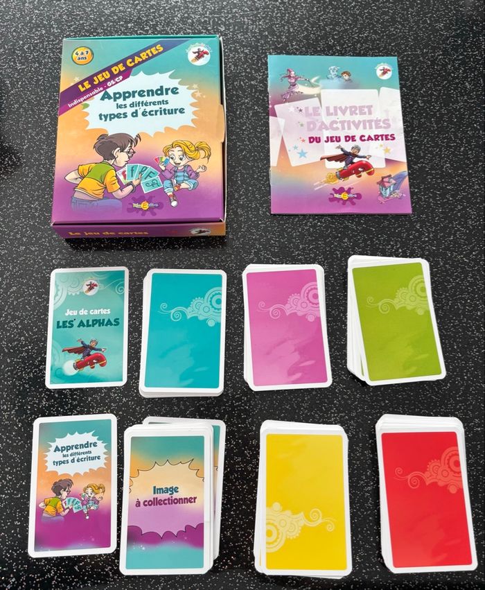 Les Alphas - apprendre les différents types d’écriture - photo numéro 3