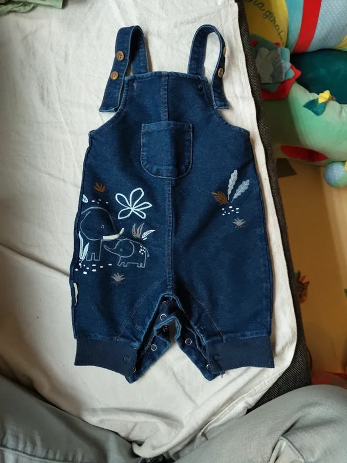 Salopette 3M petit béguin 62cm