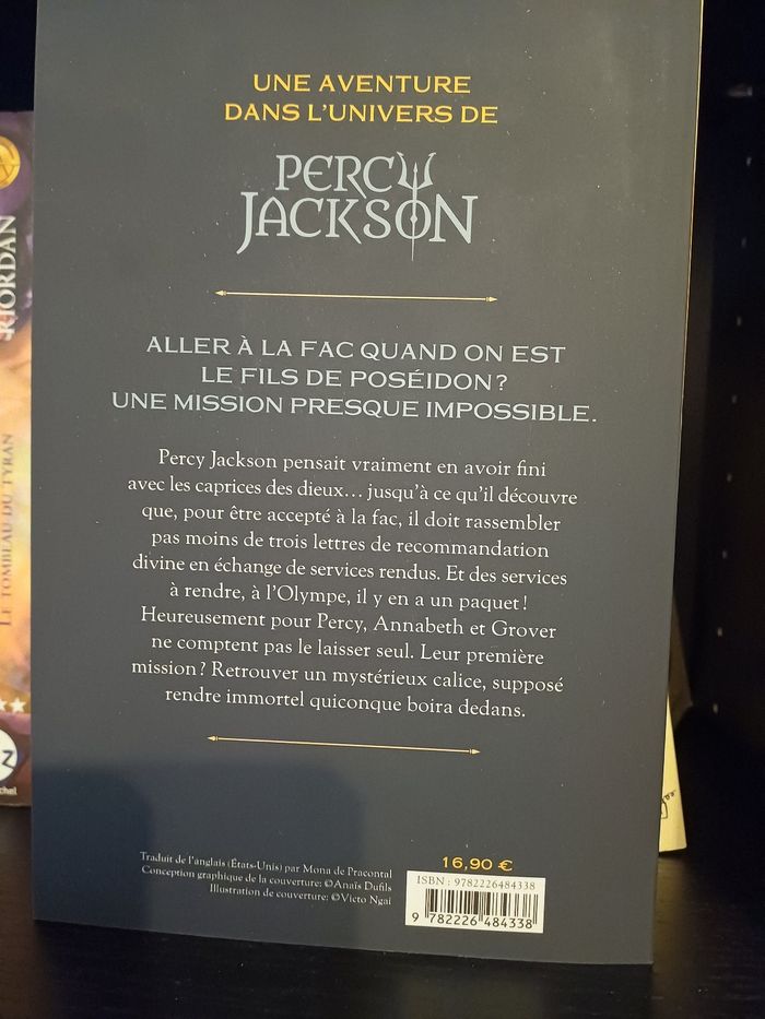 Percy Jackson et les olympiens : le calice des dieux - photo numéro 2