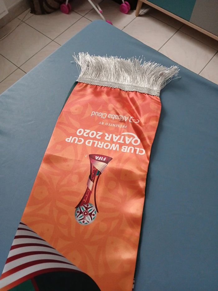 Écharpe foot coupe du monde FIFA Qatar 2020 - photo numéro 4