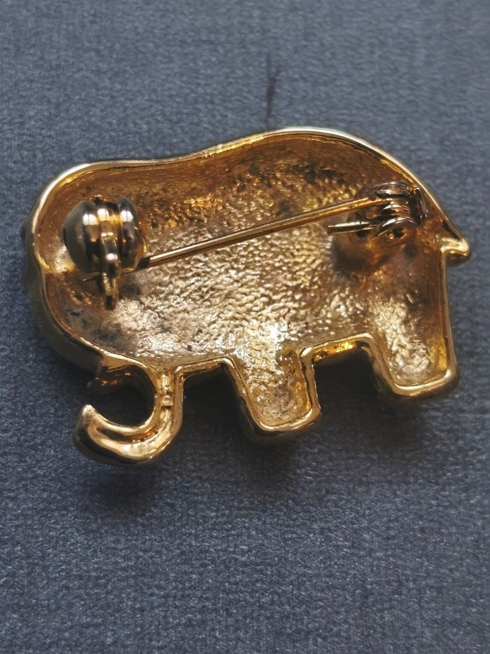 Broche éléphant - photo numéro 2