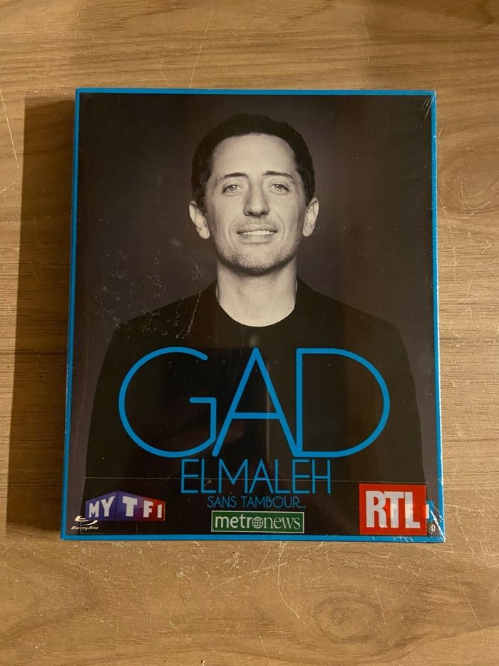 Blu-ray neuf gad elmaleh sans tambour