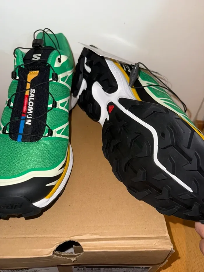 Salomon XT-6 Verte Bright Green - photo numéro 9