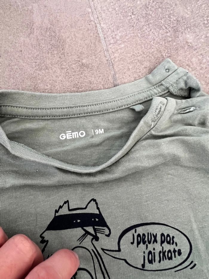 T shirt gemo 9 mois - photo numéro 2