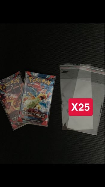 25 protections pour booster pokemon en loose