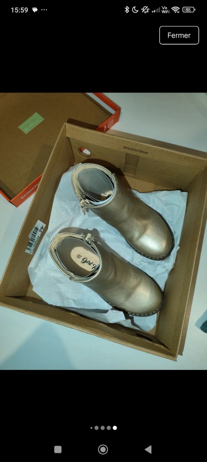 Bottines fille 25 - photo numéro 6