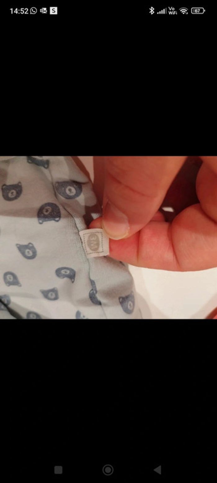 Pijama oursons 3mois Absorba - photo numéro 3