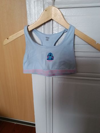 Brassière stitch bleu clair et multicolore