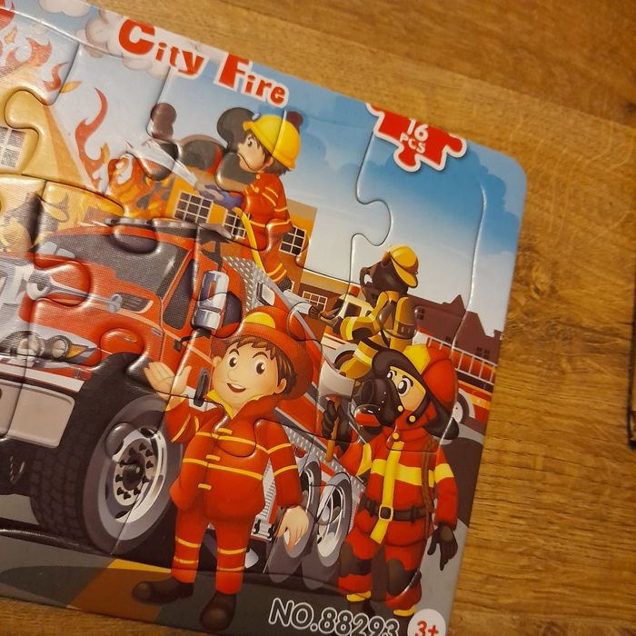 Puzzle pompier, 16 pièces - photo numéro 2