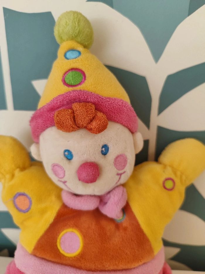 Doudou clown nicotoy - photo numéro 2