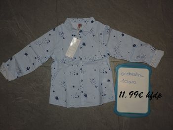 chemisier orchestra taille 10 ans