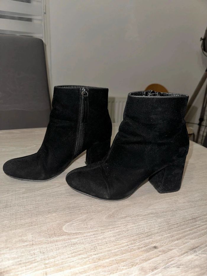 Bottines noires pimkie