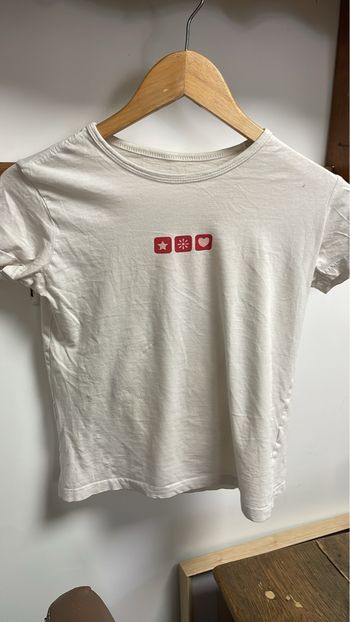 Haut blanc (3 motifs) 