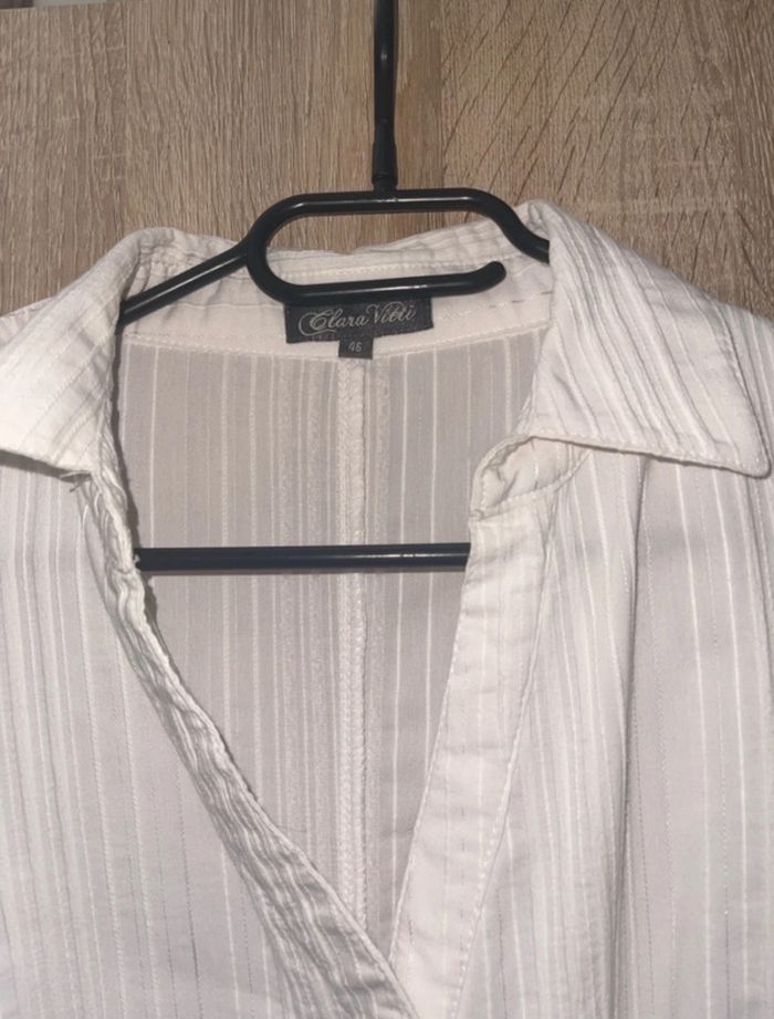 Robe été blanche - taille 46 - Clara Vitti - photo numéro 3