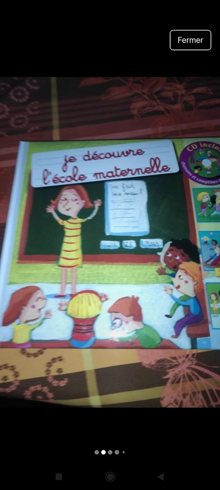 Très beau livre avec CD ok