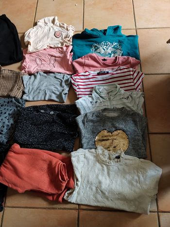 Lots vêtements fille 8 ans