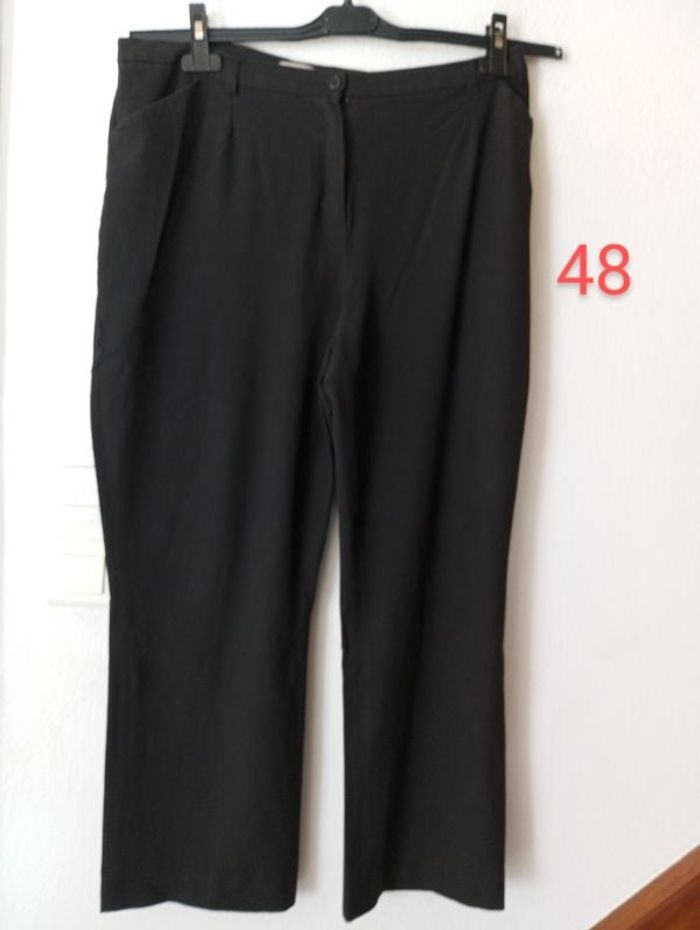 Pantalon large femme 48
