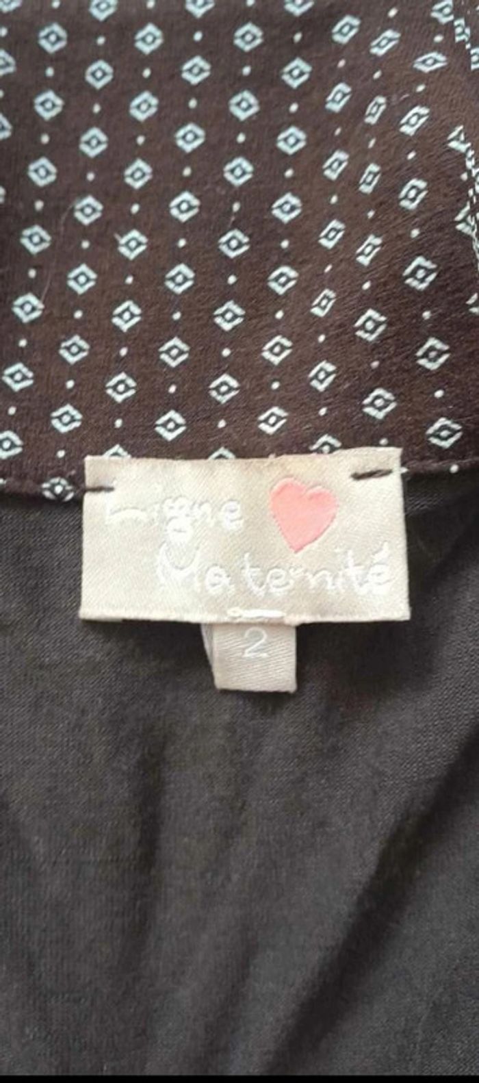 tee shirt femme maternité taille 2 - photo numéro 2