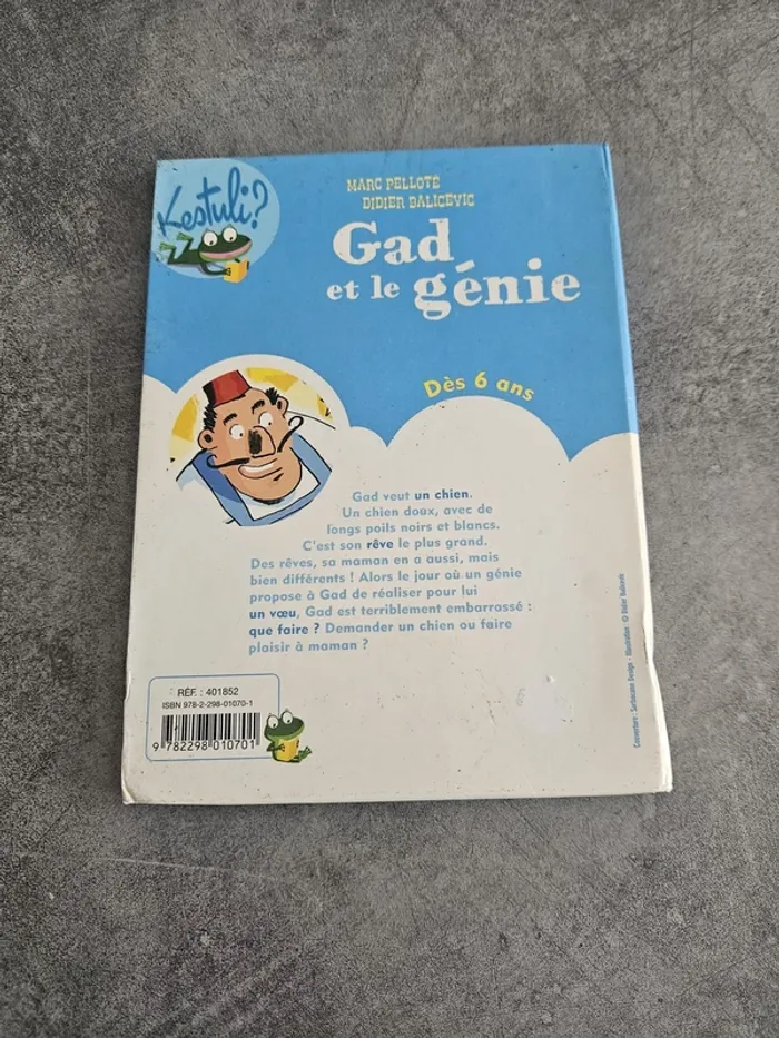 Livre enfant "Gad et le génie" - photo numéro 2