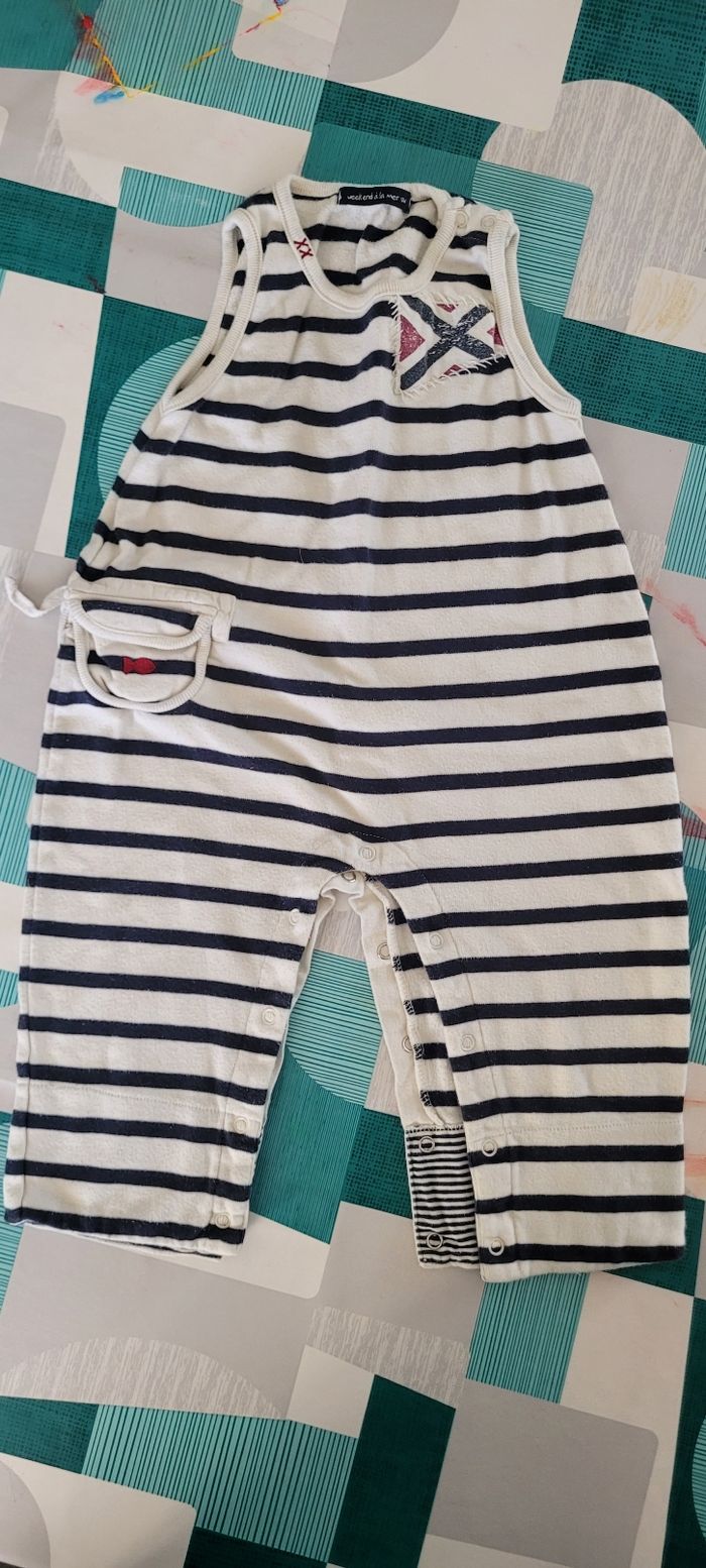 Salopette week end à la mer