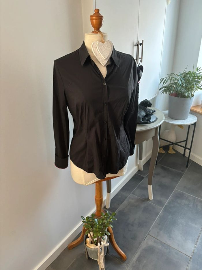 Chemise noire Escada T40