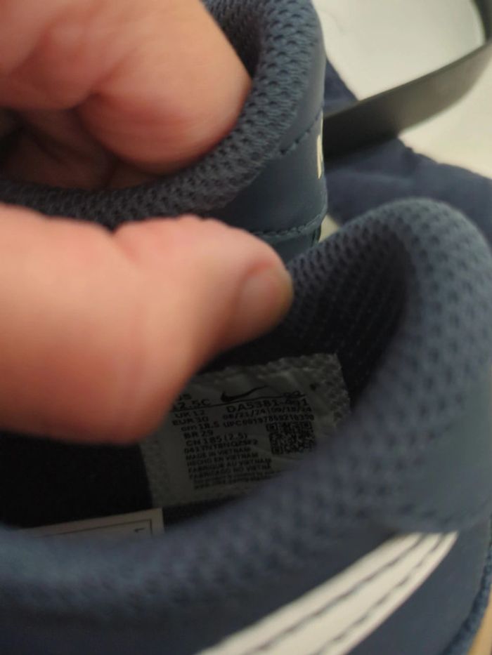 Nike court legacy bleu et blanche - photo numéro 5