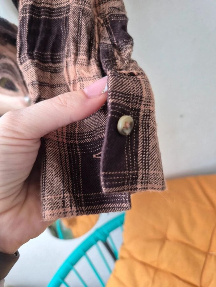 Chemise courte à carreau - photo numéro 5