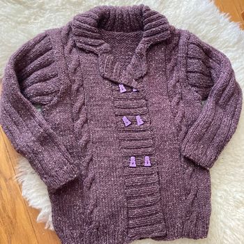 Gilet en laine, quatre ans