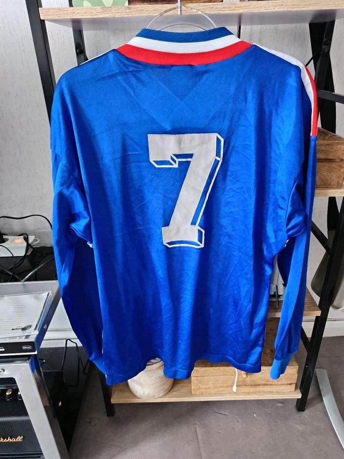 Maillot foot homme Adidas équipe de France vintage - photo numéro 6