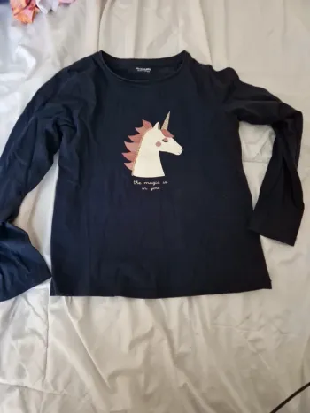 T-shirt licorne vertbaudet