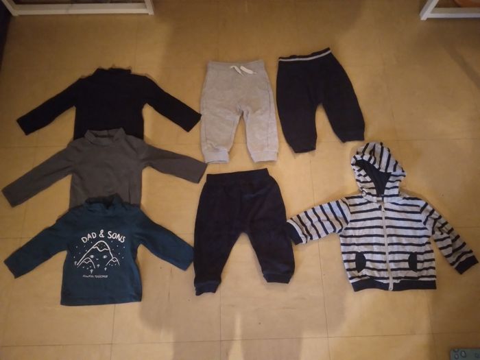 Lot vêtement garcon