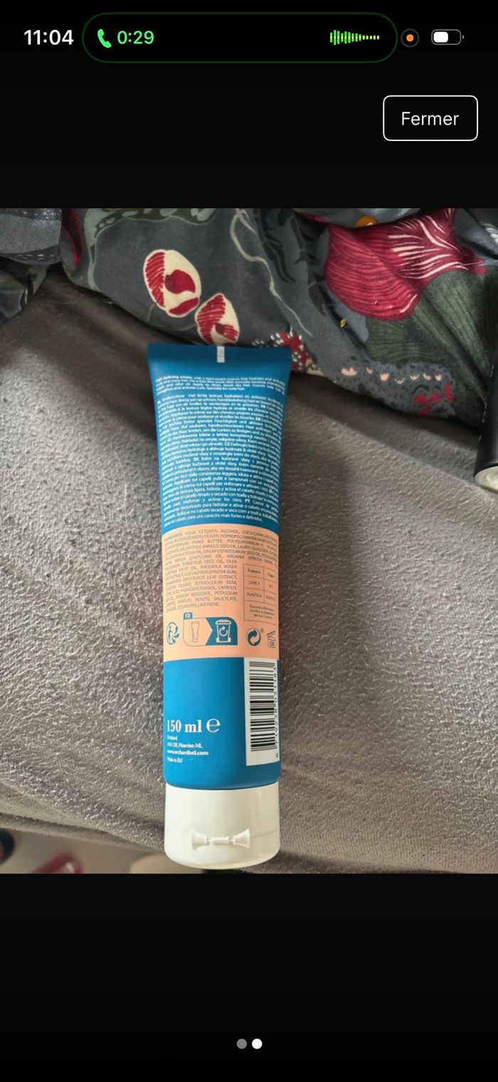 Shampooing pour définir  des boucles