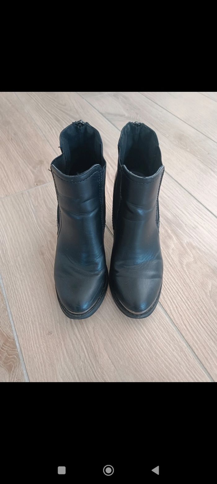 Bottines noires 37 - photo numéro 3