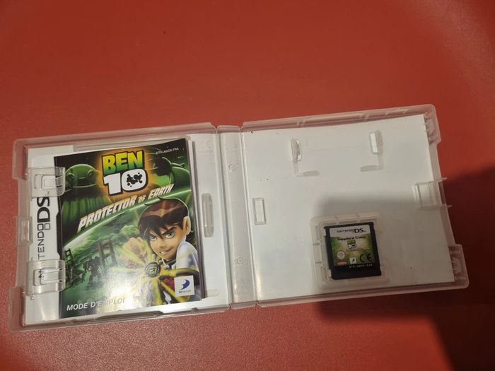 lot de 3 jeux nintendo ds looney tunes kirikou chasseurs de dragons et ben 10 - photo numéro 3