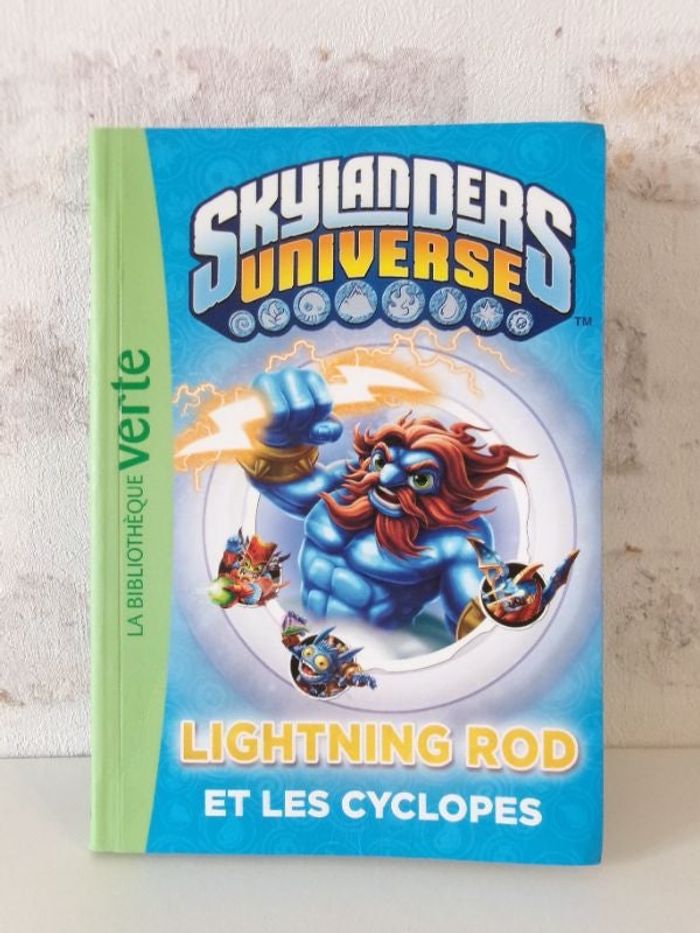 Livre Skylanders Universe - Lightning Rod et les Cyclopes