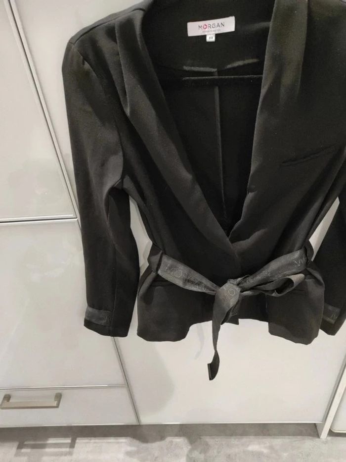 Veste blazer noir Morgan - photo numéro 5