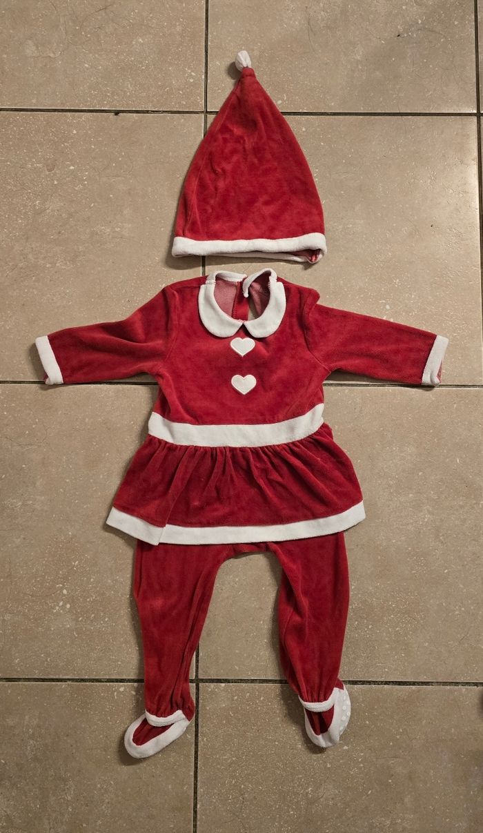 Pyjama Mère Noël 18 mois