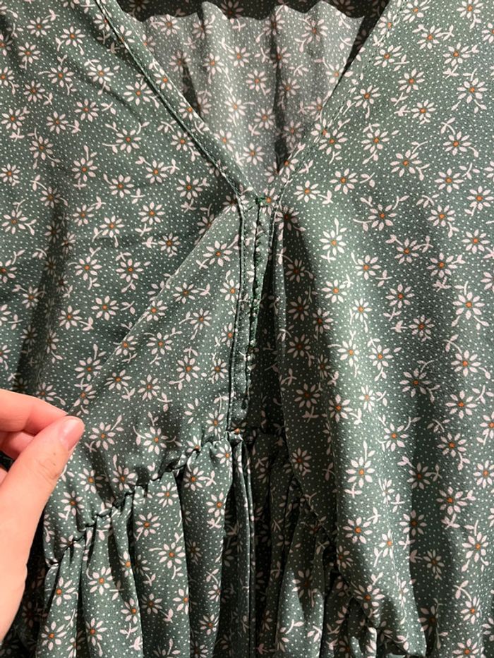 Blouse verte - photo numéro 2
