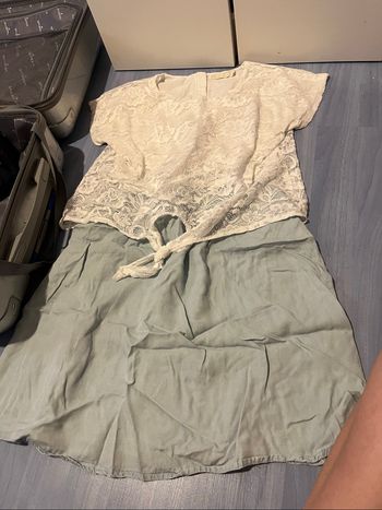 Robe avec dentelles