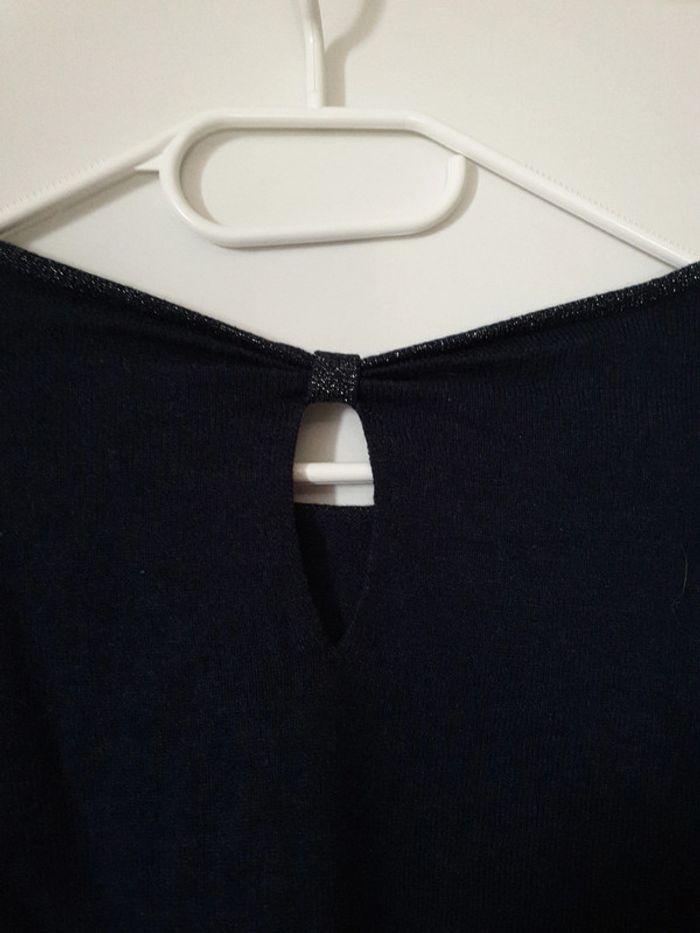 Pull bleu marine - photo numéro 3