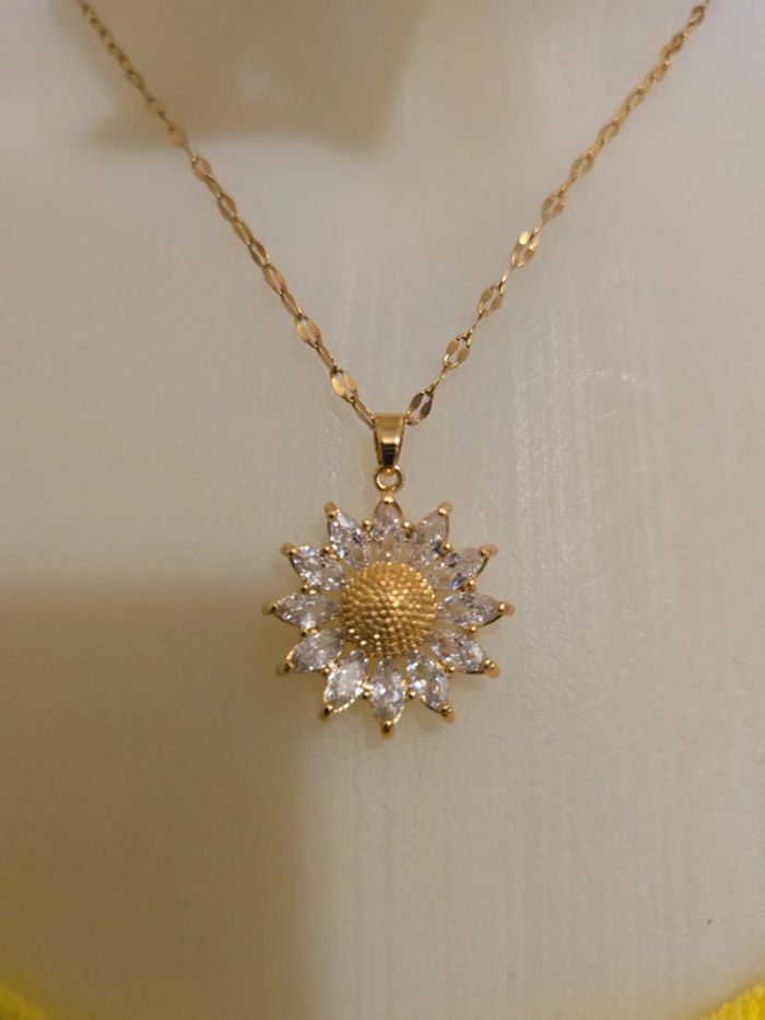 Magnifique ensemble bijoux neuf acier inoxydable - photo numéro 5