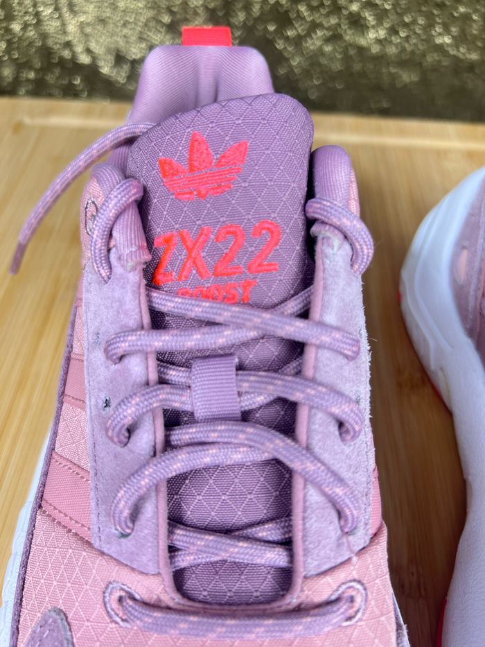 Magnifique paire baskets Adidas cuir 37,1/3 - photo numéro 6