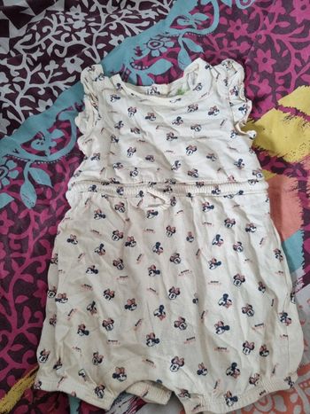 Combishort minnie 12 mois