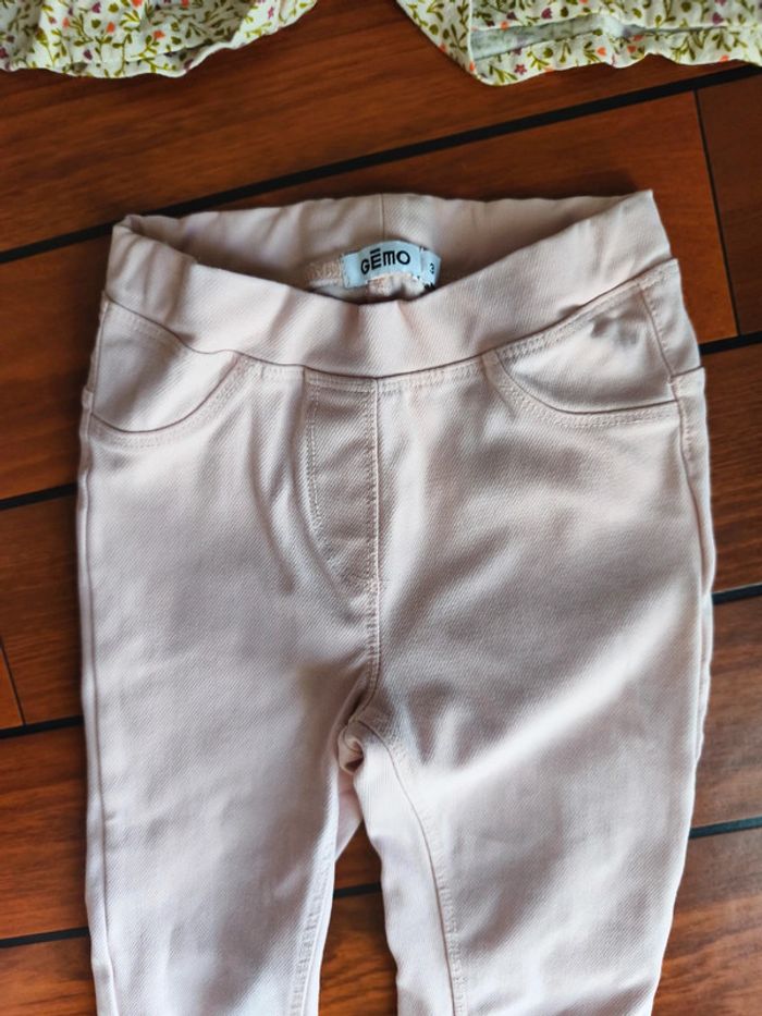 Ensemble gemo 3 ans blouse et pantalon - photo numéro 4