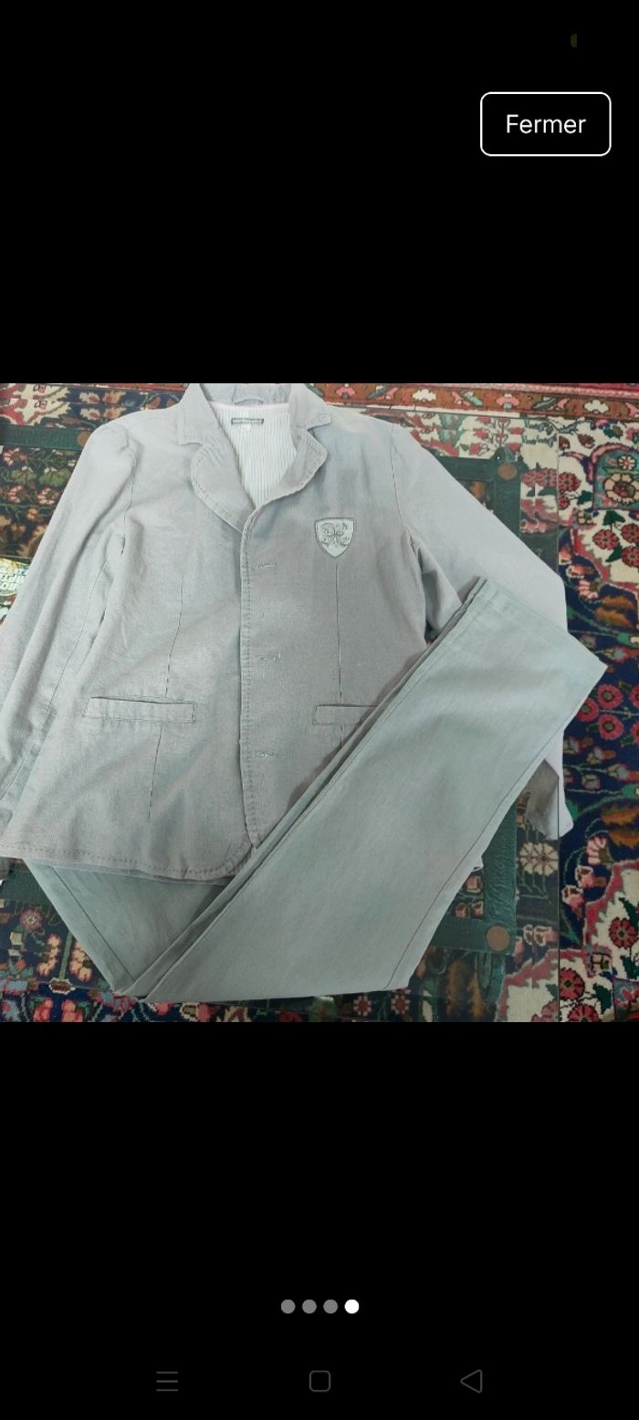 Pantalon en lin garçon 12 ans - photo numéro 4