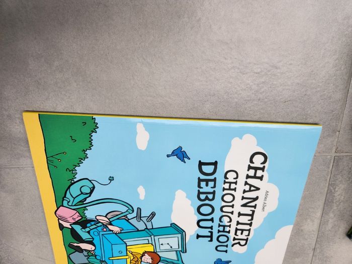Livre souple enfant : Chantier Chouchou debout - photo numéro 2